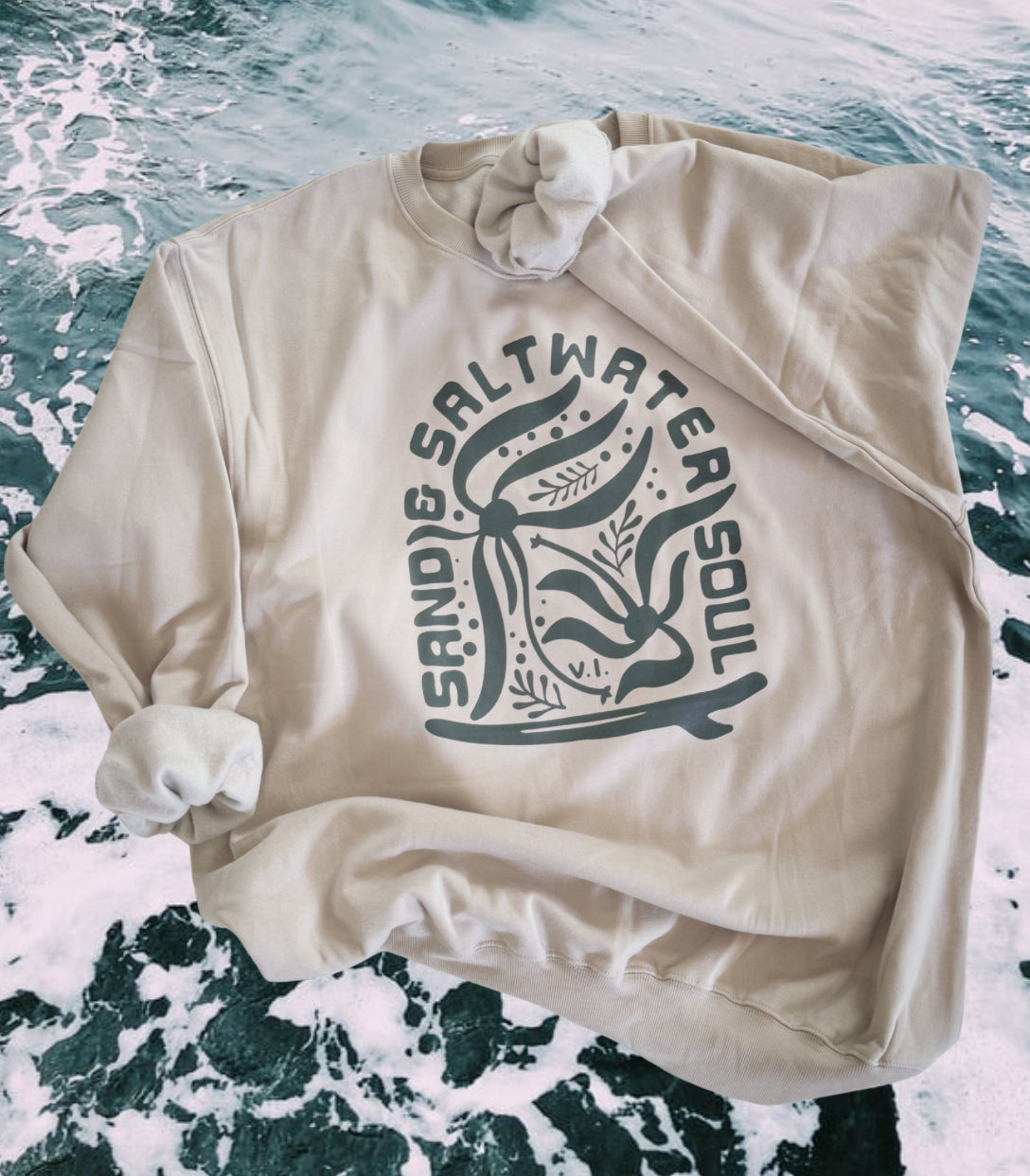 Sand & Saltwater Soul Crewneck