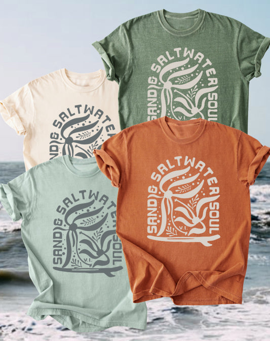 Sand & Saltwater Soul Tee