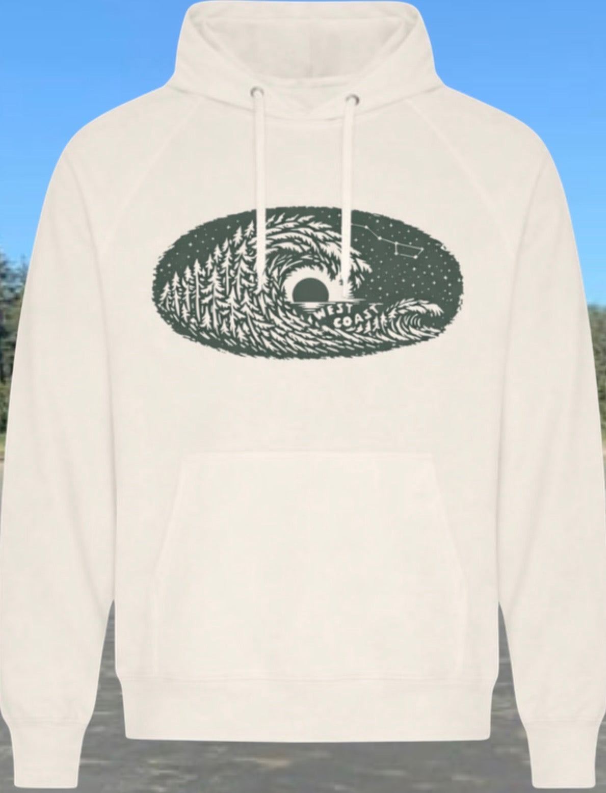 Vancouver Island Coastal Conifers Hoodie | Lincoln&Grae