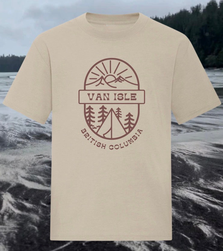 Vintage Vancouver Island Camping Tee | Lincoln&Grae