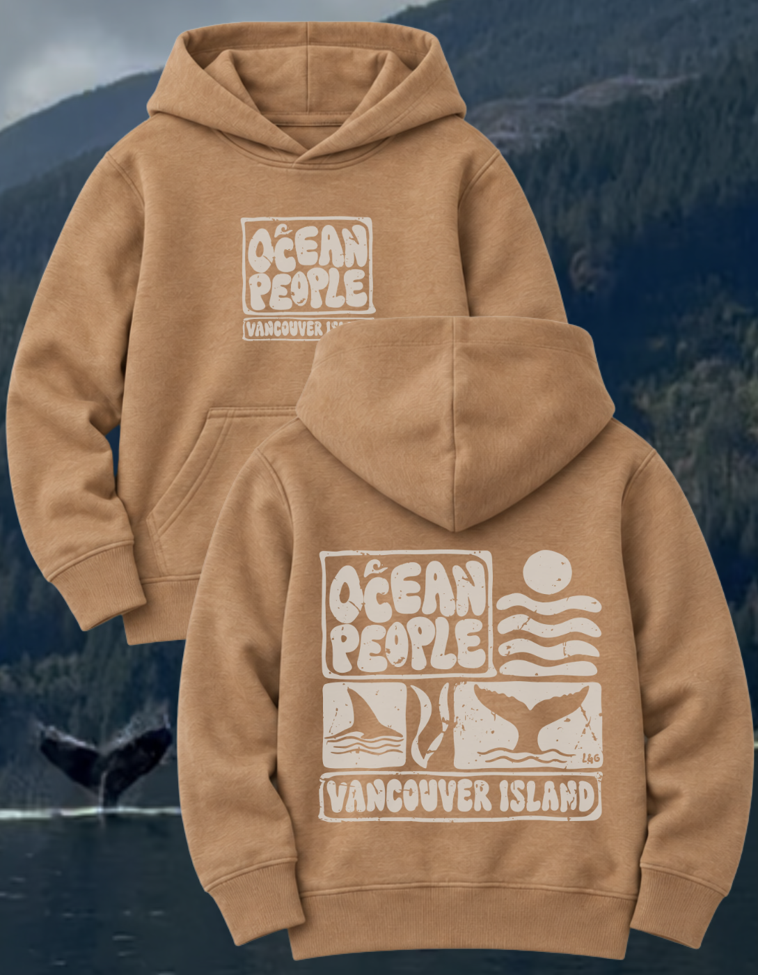 Kids/Youth Ocean People Hoodie | Lincoln&Grae