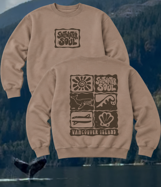 Saltwater Soul Crewneck | Lincoln&Grae